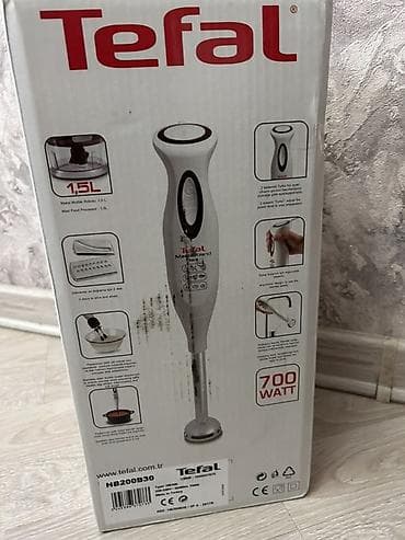 Blenderlər: Tezedir islenmeyib 2gundu alınıb 175e Tefal Masterblend Set – 700 W — 2