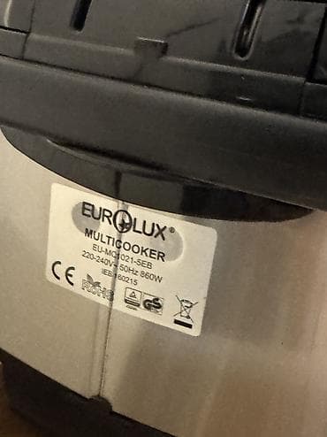 xtrike gk 908: EuroLux Multicooker EL-MC1021-5EB - Güc: 860 W - Gərginlik/Frekans — 6