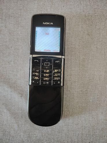 Nokia < 2 GB Memory Capacity, rəng - Qara, Düyməli