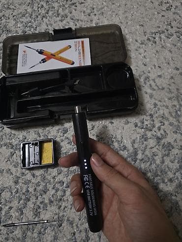 acar dest: Portativ lehimləmə dəmiri dəsti Xüsusiyyətlər: - USB ilə qidalanan — 2