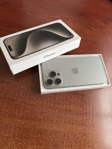 IPhone 15 Pro Max, Gümüşü, Face ID