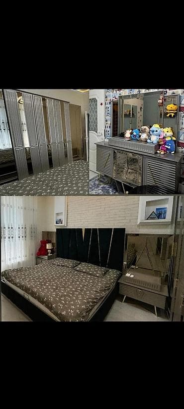 İkinəfərlik çarpayı, Termo, Dolab, 2 tumba, Türkiyə, İşlənmiş