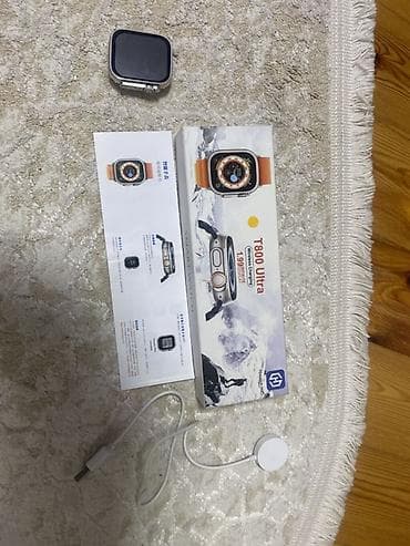 ayfon iks maks: Yeni, Smart saat, Smart, Sensor ekran, rəng - Gümüşü — 4