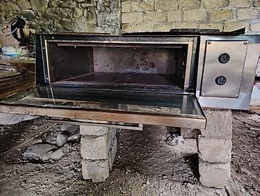 sobasi: Sənaye tipli elektrik sobası və üst qril/çəkmə səthi - Geniş ölçülü — 2