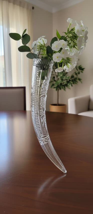 deko: İşlənmir deyə satıram. 2 ədəd təmiz xrustal buynuz — 1