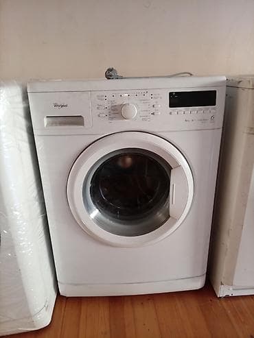 Бытовая техника: Стиральная машина Whirlpool, 6 кг, Новый, Автомат, Без сушки, Нет кредита, Бесплатная доставка — 1