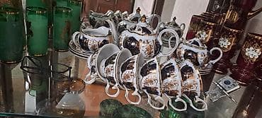 sud bidonu: Çay dəsti, rəng - Qara, Farfor, 6 nəfərlik — 1