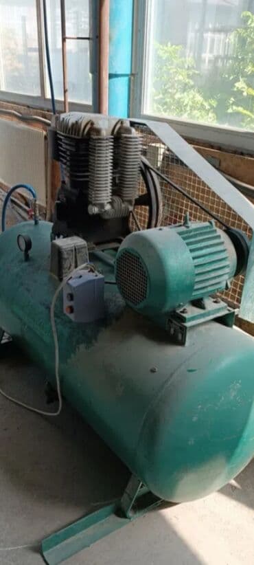 arenda kompressor: Kompiressor satılır 500 litirlik matorun güçü 10 kvt 16 bar 3 faza — 1