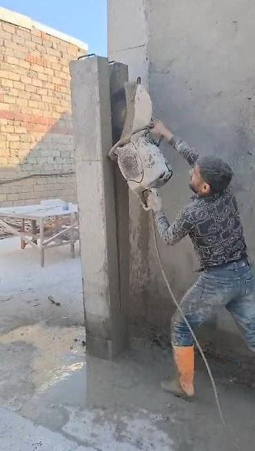 Beton kəsən beton deşən karotçu Beton Kəsmə Deşmə Xidməti beton kesimi — 1