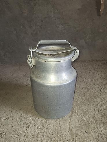 sap: Alüminium süd bidonu - Material: qalın divarlı alüminium - Həcm — 2