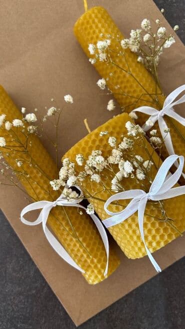 свечи из вощины свойства: Şam — 10