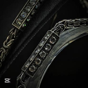 tek qas uzuk: Dəstə daxildir: Bilərzik, Sep, Gümüş, 925 Əyar, 100 g — 3