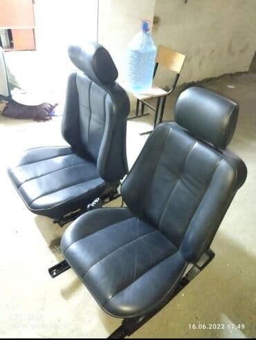 işlənmiş oturacaqlar: Qabaq, Qızdırıcı ilə, Mercedes-Benz W 210, 1998 il, Orijinal, İşlənmiş — 3