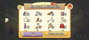 ферма: Hay Day oyunu üçün yüksək səviyyəli təsərrüfat hesabı - Səviyyə: 75 - — 3