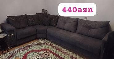 mebellərim az: Künc divan, İşlənmiş, Açılan, Bazalı, Parça, Çatdırılma yoxdur — 1