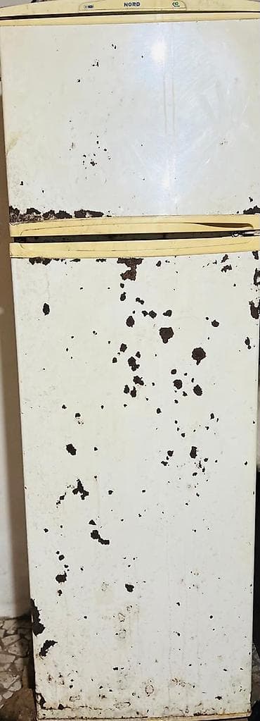 xarab xaladenik: 2 qapılı Nord Soyuducu Satılır, rəng - Ağ — 2