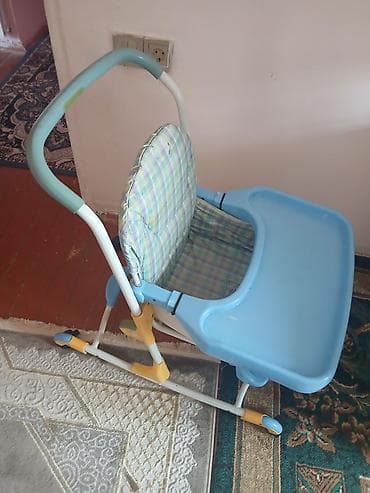 Uşaq üçün yeyib-içmə və gəzdirmə kreslosu - Rahat oturacağı olan — 2