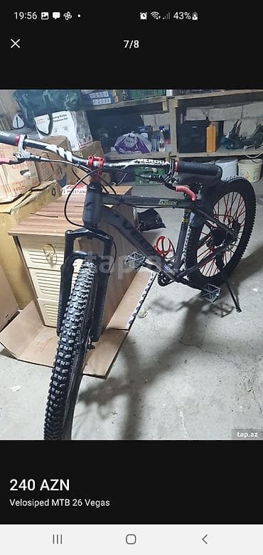 Velosiped MTB 26 Vegas - Təkər ölçüsü: 26" - Çərçivə: Vegas, dağ/MTB — 6