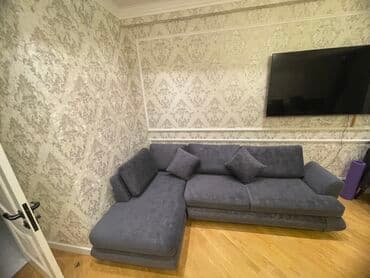 угловой раскладной диван: Угловой диван, Новый, Раскладной, С подъемным механизмом, Велюровая ткань, Нет доставки — 4