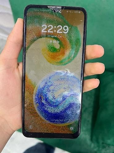 Мобильные телефоны и аксессуары: Samsung Galaxy A04s, 64 ГБ, цвет - Черный, Битый, Сенсорный, Отпечаток пальца — 2