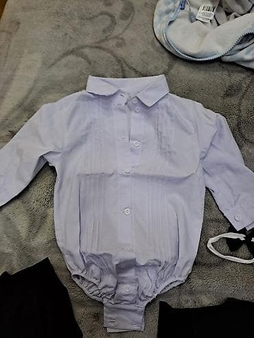 ayaggabı: Oğlan uşağı uçün dəst - Qara qalstuk-kəpənək. - Laklı qara — 4