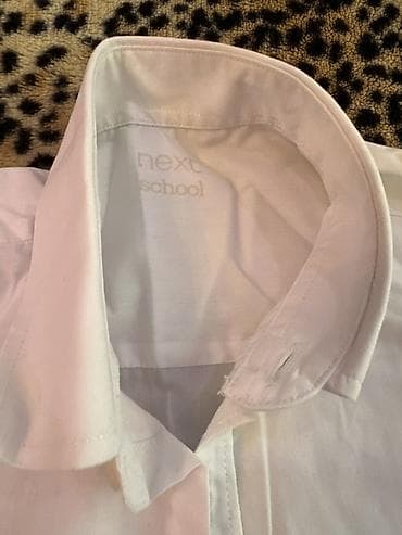 kisi geyimi: Məhsul: Next School kişi/yeniyetmə köynəyi 2 eded yeni kimi 28 mall — 2