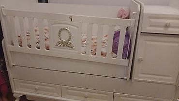 matras: Oğlan və qız üçün, İşlənmiş, Dördbucaq, Beşik, Matras ilə, Yellənmə mexanizmsiz — 2