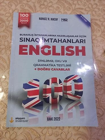 kabloklar 2022: Nərgiz R. Nəcəf – MR Academy-nin ingilis dili sınaq kitabları dəsti — 2