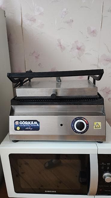 Restoran, kafe avadanlığı: Toster Görkem sənaye tipli panini/sandviç qril pressi - Brend: Görkem — 1