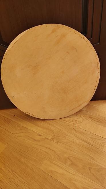 kundə: Taxta xəmiraçan/səhrəngi (oxlov taxtası) – dairəvi forma - Material — 1