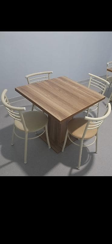 Stullar ilə, Kvadrat masa, 4 nəfər, Türkiyə — 3