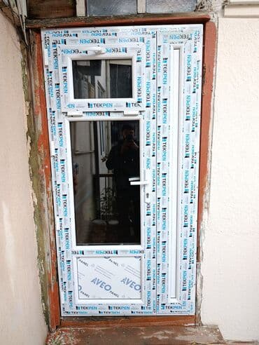 Məişət məhsulları: Plastik Qapilarin ve pencerelerin yigiliwi ve qurawdirilmasi sade — 7