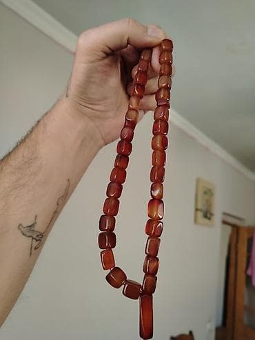 təşbeh: - Material: Katalin kehraba (bakelit əsaslı köhnə katalin tərkibli) - — 5