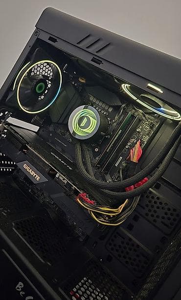 kampyuterlər: Masaüstü PC PC xüsusiyyətləri Ana plata: MSI Z490 A PRO Videokart — 2