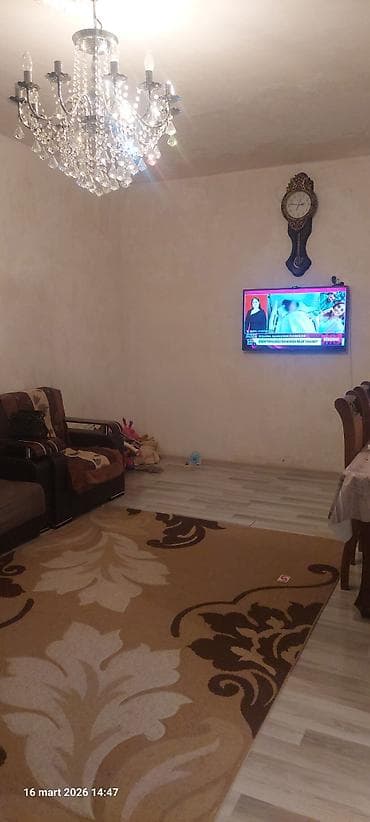 ev girovu ilə kredit: 5otaqlı mənzil – mətbəx, sanitar qovşaq və zal - Plan: zal, yataq — 8