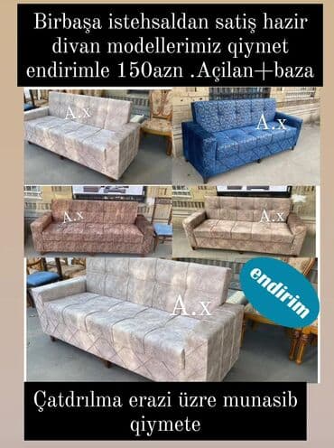 Divan, Yeni, Açılan, Bazalı, Parça, Ödənişli çatdırılma