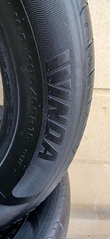 14 disklər: İşlənmiş Şin 195 / 65 / R 15 — 2