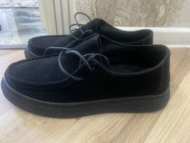 Женская обувь: Qara rəngli kişi mokasin-tipli ayaqqabı - Üst material: süet (yumşaq — 4