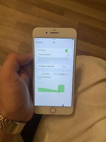 IPhone 8 Plus, 64 GB, Rose Gold, Barmaq izi — 7