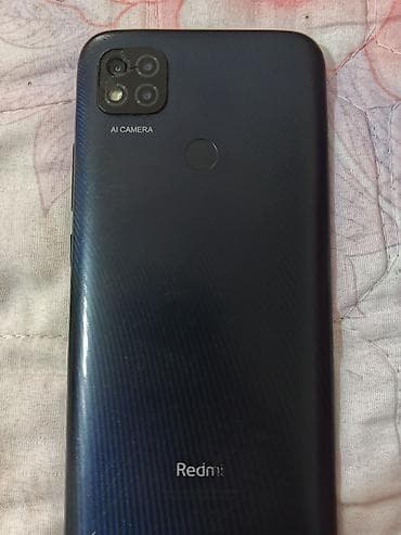 mobil tel: Xiaomi Redmi 9C smartfon 128 yadas 6 ram her şeyi zavod arxa — 2