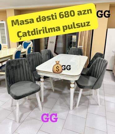 Masa desti rəng seçimi var