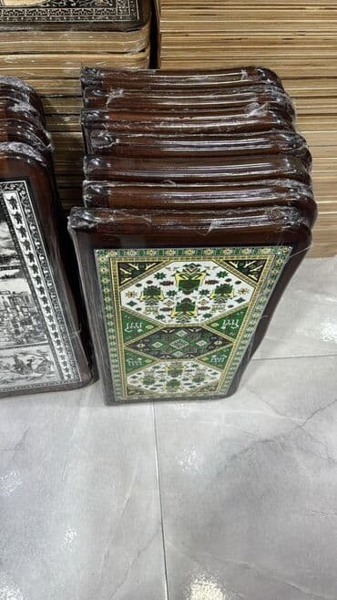 Qantellər: Məhsul: Naxışlı taxta nərd-taxta dəstləri Təsvir: - Klassik — 4