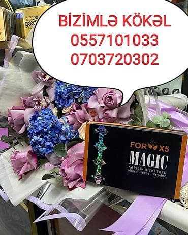 Личные вещи: Kökəlmək üçün bitki tozu 3️⃣0️⃣ ededi 1️⃣1️⃣0️⃣Azn FOR X5 MAGIC – — 5
