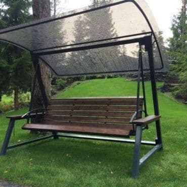 bu mebellər: Yeni, Divan-yelləncək, Zontikli, Metal — 2