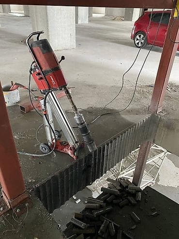 qapi ustasi baki: Beton və kərpicdə almaz karotla dəlik açma xidməti - Su ilə soyudulan — 5