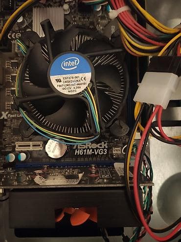 Monitorlar: Xüsusiyyətləri: Ana plata-Asrock H61M-VG3 DDR3 Processor-Intel Core i3 — 4