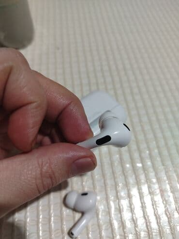 airpods pro satilir: Simsiz (Bluetooth) Qulaqcıqlar, Apple, rəng - Ağ — 3
