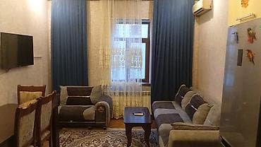 Kirayə verilir: 3 otaqlı, tam mebelli mənzil - Zal və mətbəx studiya