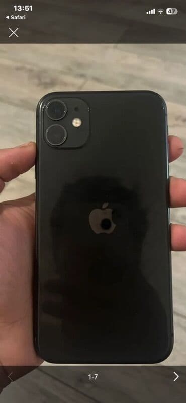 netbook ucuz: IPhone 11, Qara, Face ID — 1