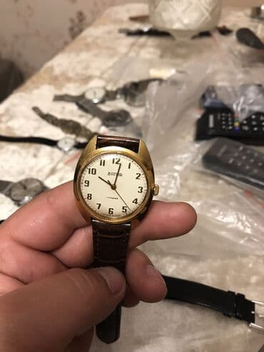 механические часы в баку: Yeni, Qol saatı, Vostok, rəng - Qırmızı — 3